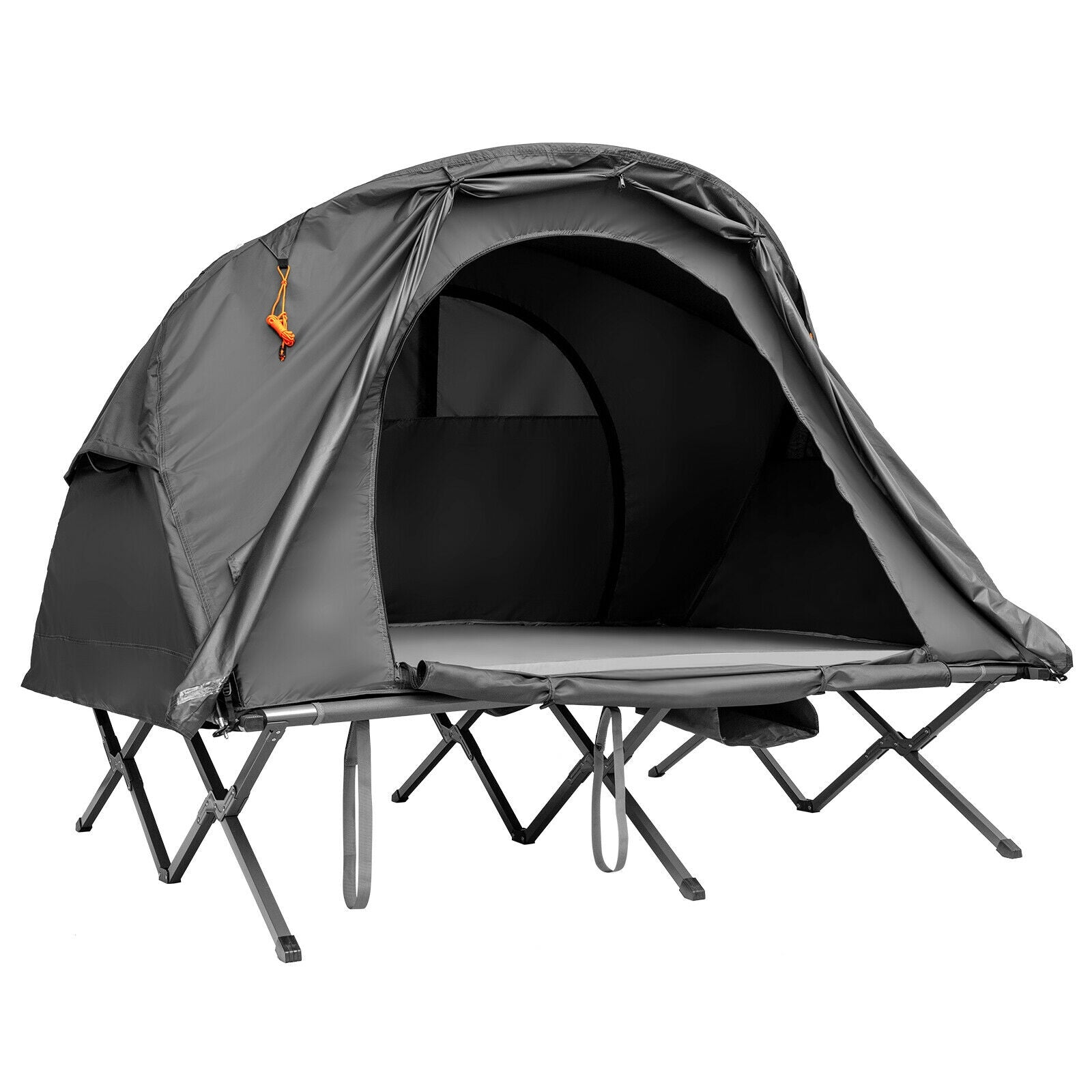 2-Person Outdoor Camping Blackout Tent with Roller Carrying Bag