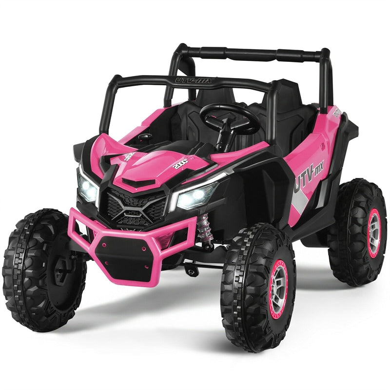 12V 2-Seater Kids Electric Ride-On SUV Off-Road UTV Car with Remote Control