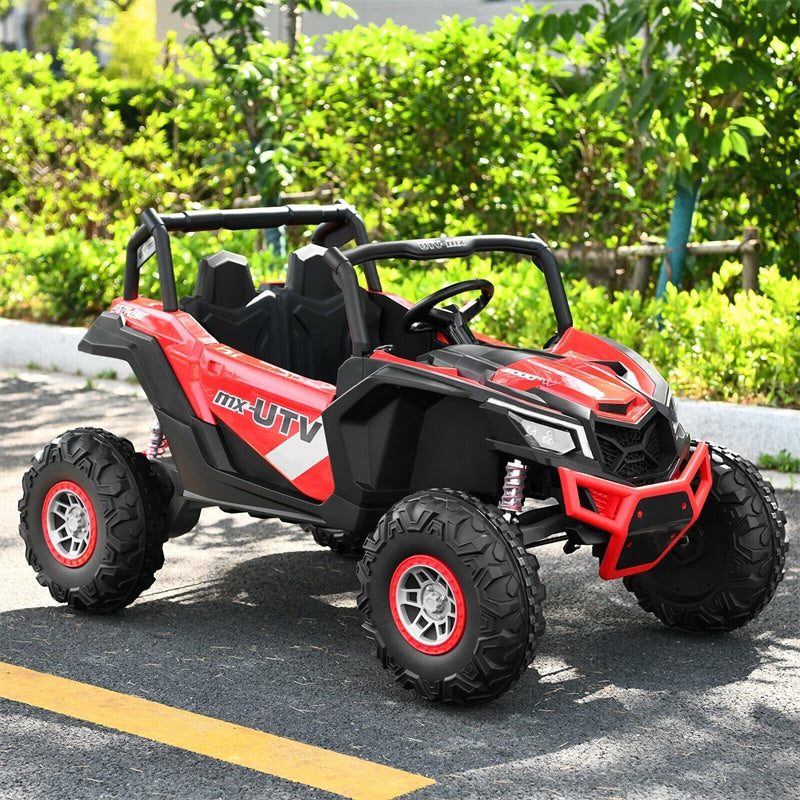 12V 2-Seater Kids Electric Ride-On SUV Off-Road UTV Car with Remote Control