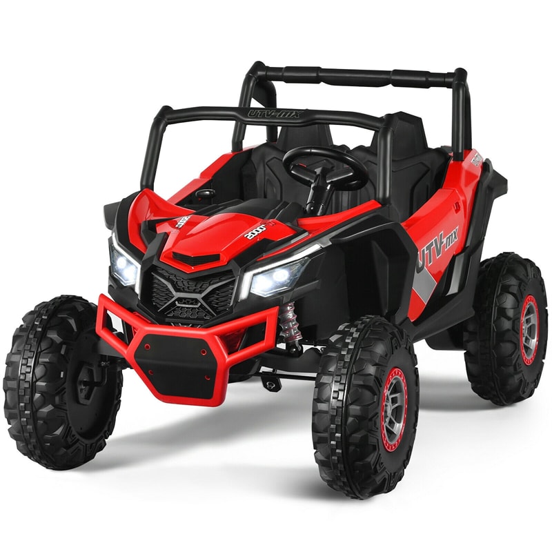 12V 2-Seater Kids Electric Ride-On SUV Off-Road UTV Car with Remote Control