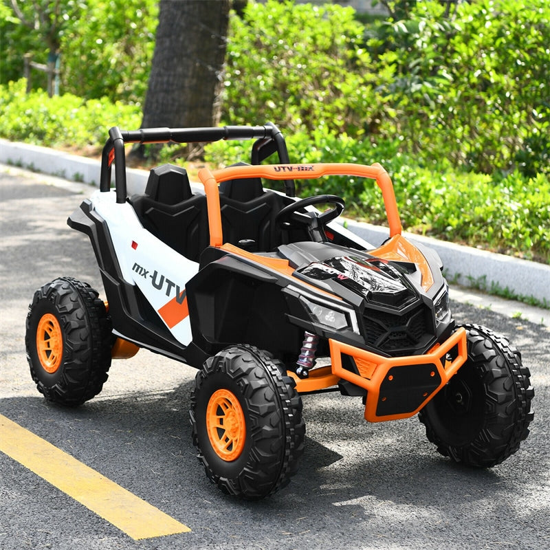 12V 2-Seater Kids Electric Ride-On SUV Off-Road UTV Car with Remote Control