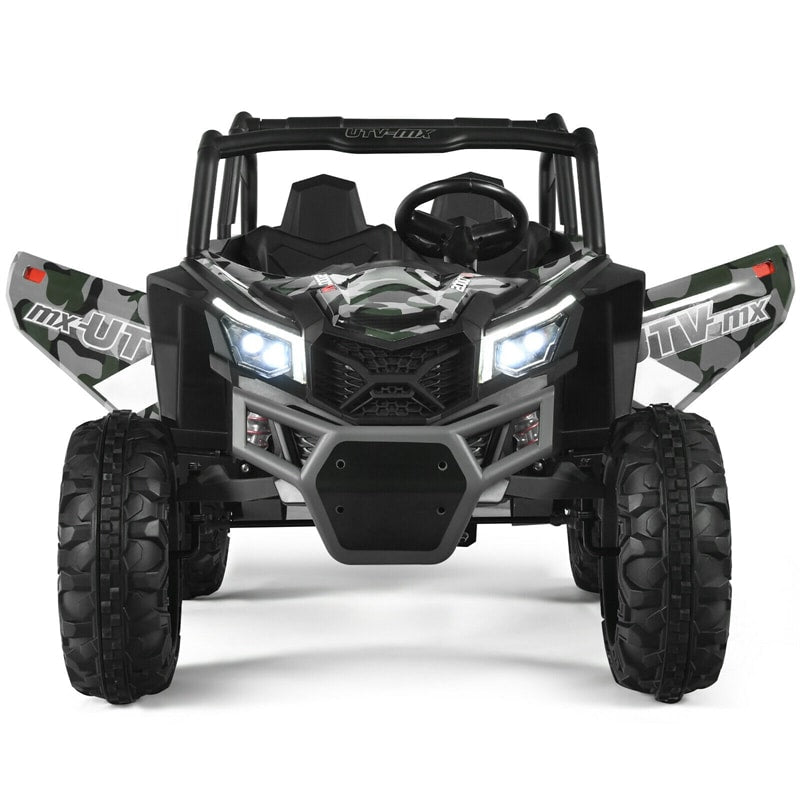 12V 2-Seater Kids Electric Ride-On SUV Off-Road UTV Car with Remote Control