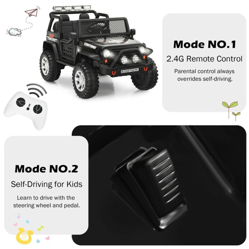 Kids Ride on Truck Car 12V Battery Powered Electric Vehicle with Remote Control