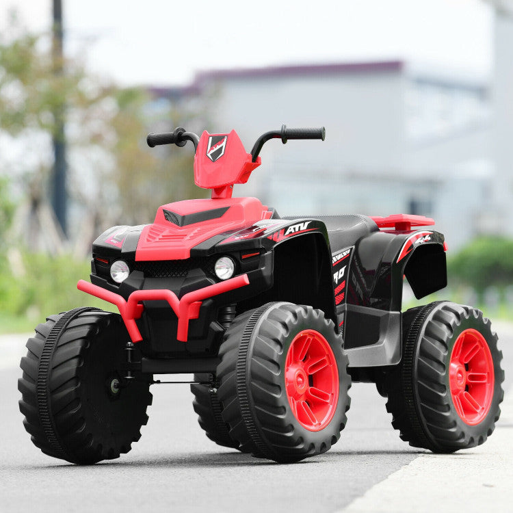 12V Kids Electric 4-Wheeler ATV Quad Ride On Car with LED Light