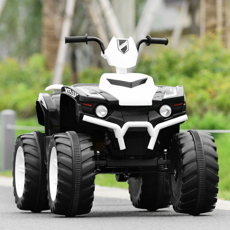 12V Kids Electric 4-Wheeler ATV Quad Ride On Car with LED Light