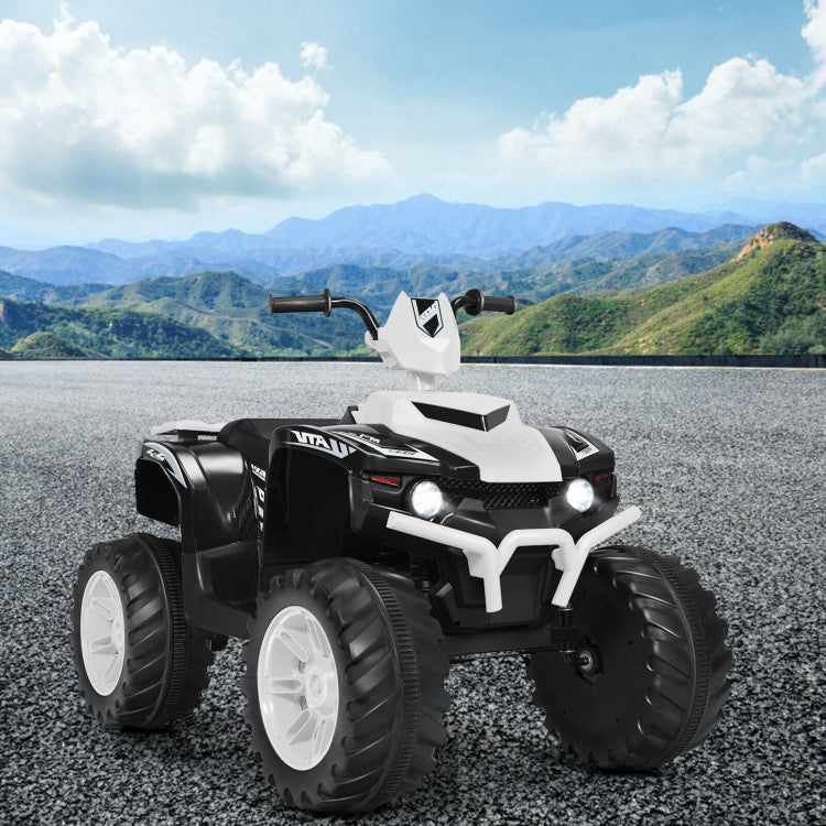 12V Kids Electric 4-Wheeler ATV Quad Ride On Car with LED Light