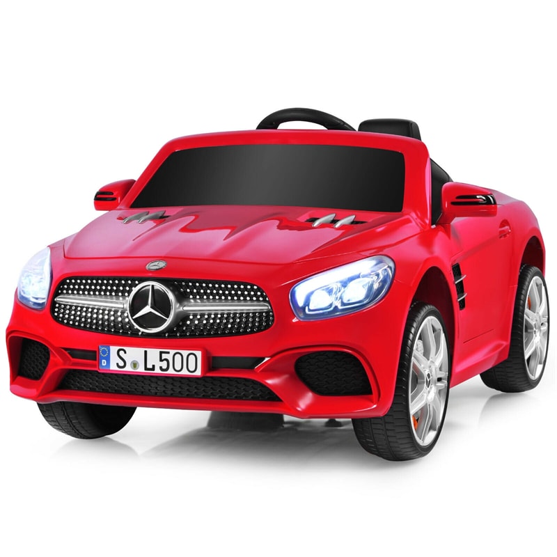 12V Mercedes-Benz SL500 Kids Electric Ride On Police Car with Remote Control