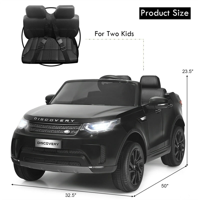 12V Land Rover 2-Seater Kids Ride On Car Electric Vehicle Toy