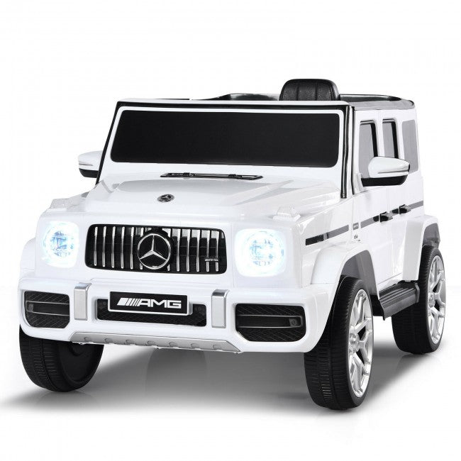 12V Mercedes-Benz G63 Licensed Kids 2-Seat Ride On Car with Remote Control