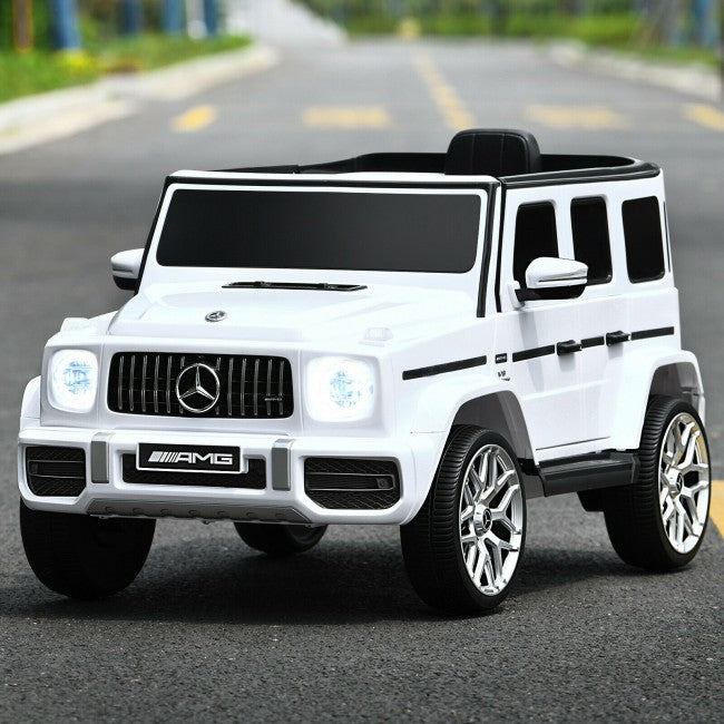 12V Mercedes-Benz G63 Licensed Kids 2-Seat Ride On Car with Remote Control