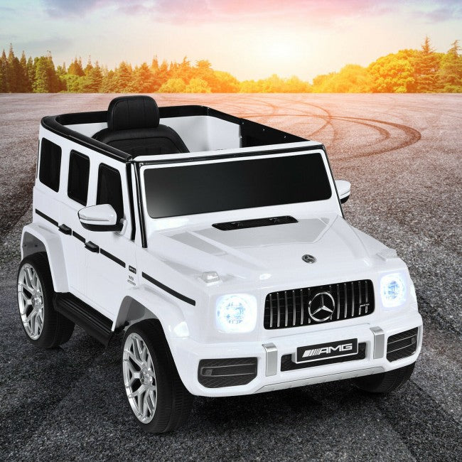 12V Mercedes-Benz G63 Licensed Kids 2-Seat Ride On Car with Remote Control