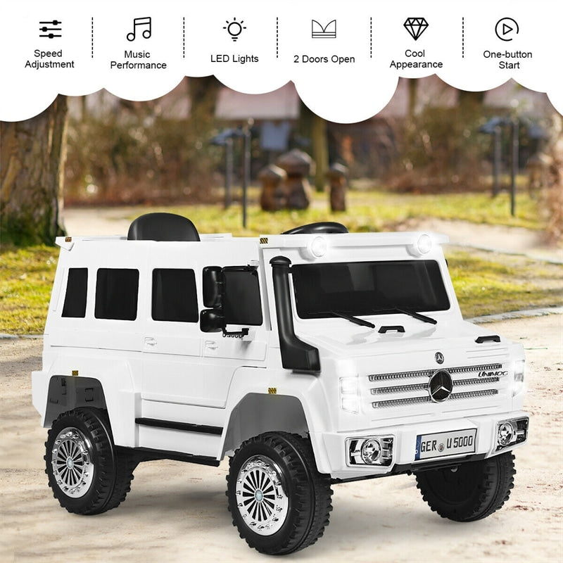 12V Mercedes-Benz Unimog Kids Electric Ride On Off-Road Vehicle with Remote Control