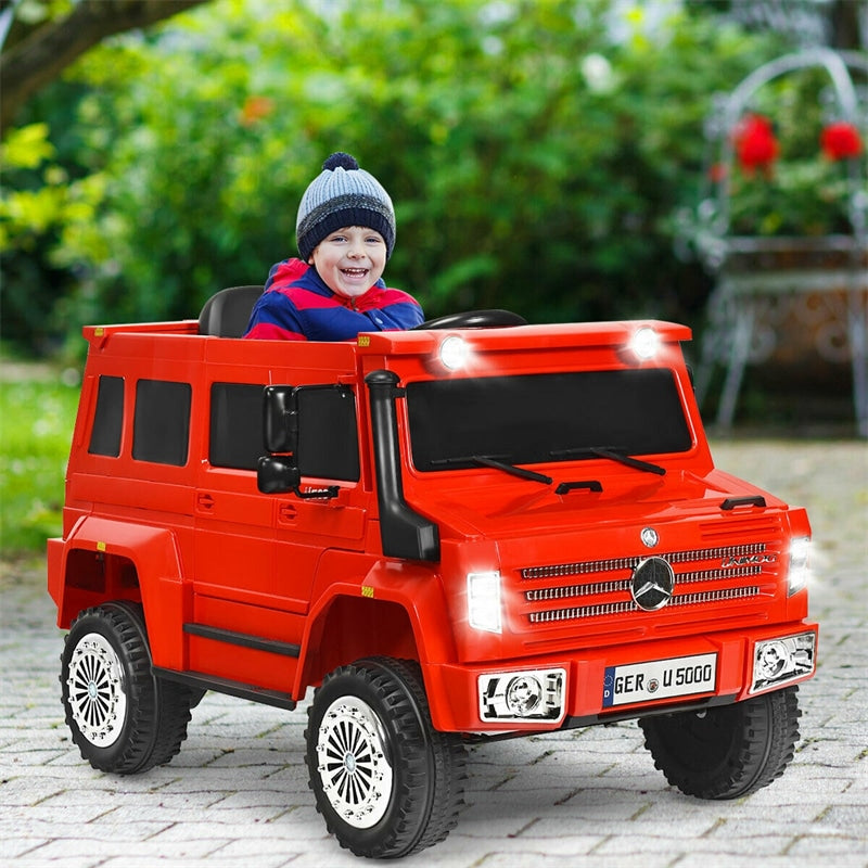 12V Mercedes-Benz Unimog Kids Electric Ride On Off-Road Vehicle with Remote Control