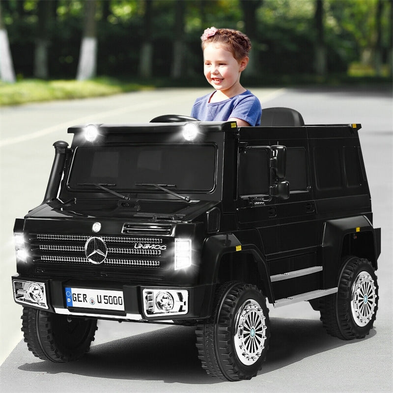 12V Mercedes-Benz Unimog Kids Electric Ride On Off-Road Vehicle with Remote Control