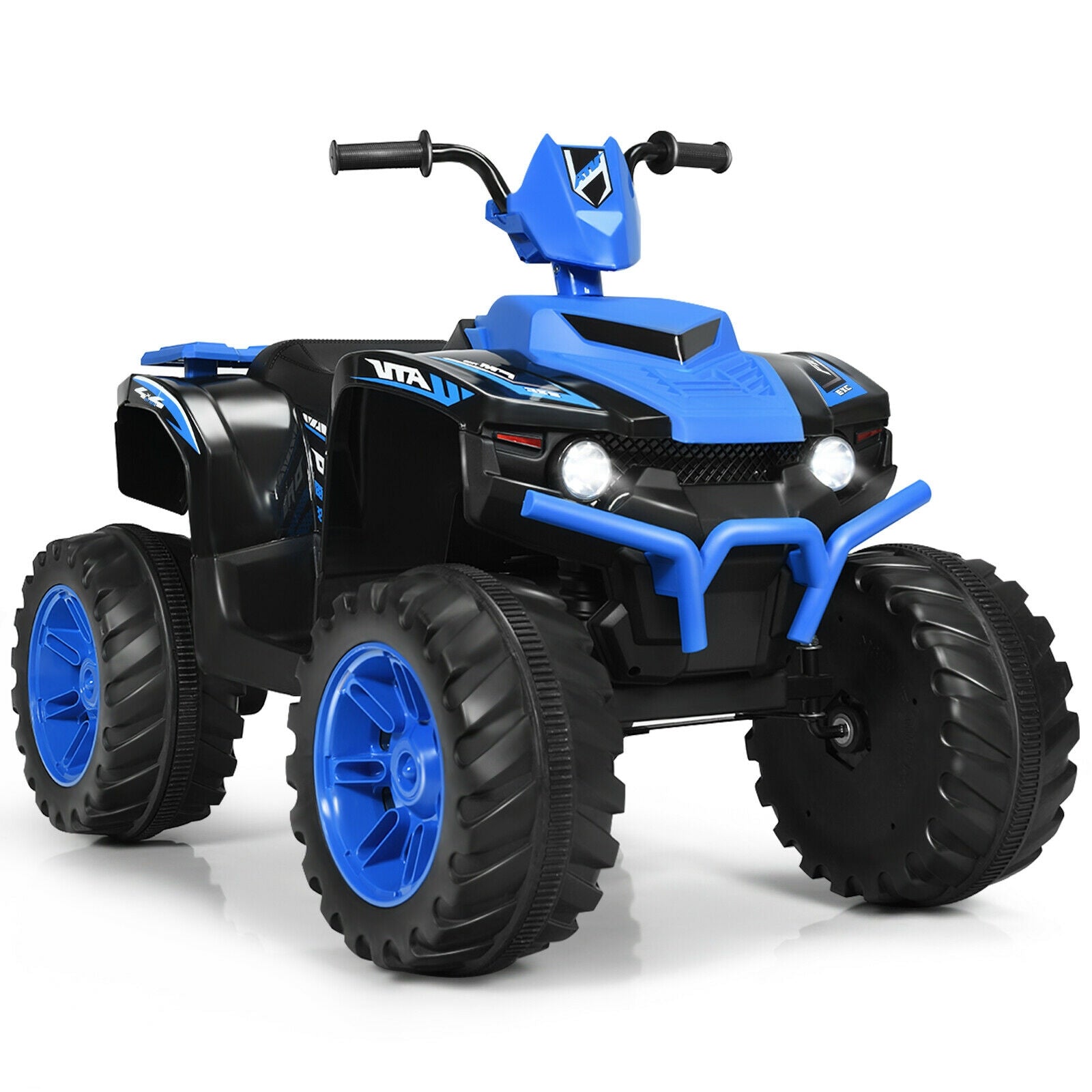 12V Kids Electric 4-Wheeler ATV Quad Ride On Car with LED Light