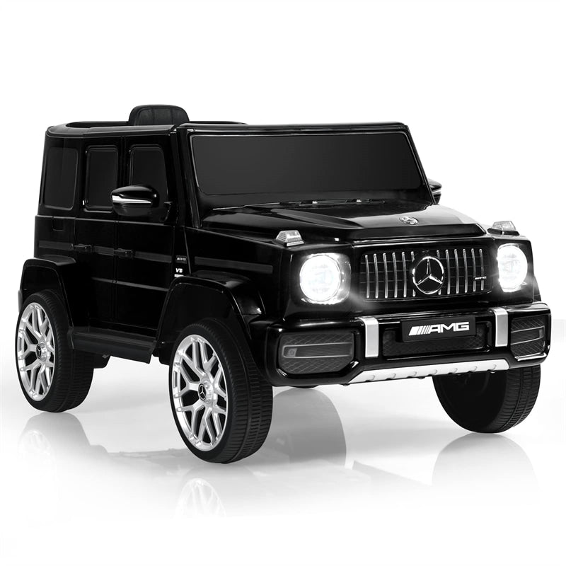 Kids Ride On Car 12V Licensed Mercedes-Benz G63 Battery Powered Electric Vehicle with Remote Control & Double Open Doors