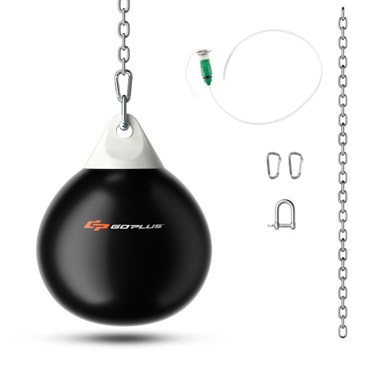 18 Inch 110 Pound Heavy Punching Water Aqua Bag with Adjustable Metal Chain