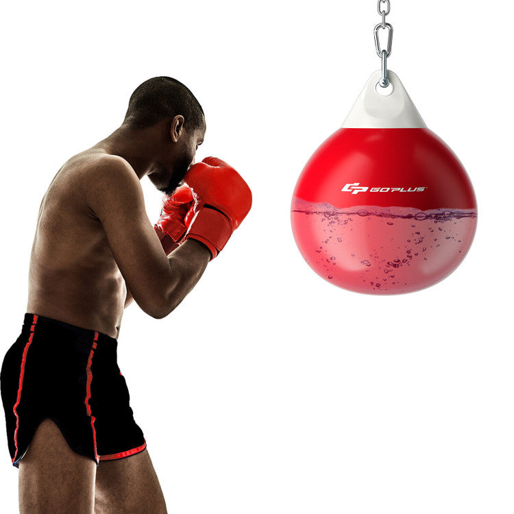 18 Inch 110 Pound Heavy Punching Water Aqua Bag with Adjustable Metal Chain