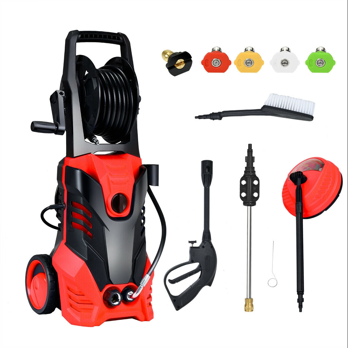 3000PSI Electric Portable High Power Washer Pressure for Car Patio Garden Cleaning