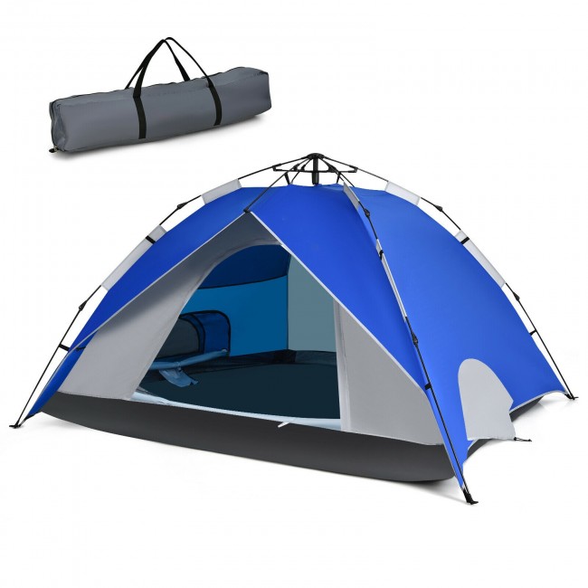 4-Person Instant Pop-up Waterproof Outdoor Picnic Camping Blackout Tent