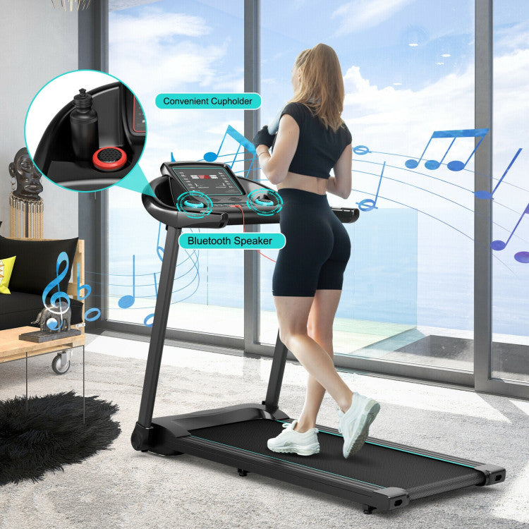 2.25HP Electric Running Machine Treadmill with Speaker and APP Control