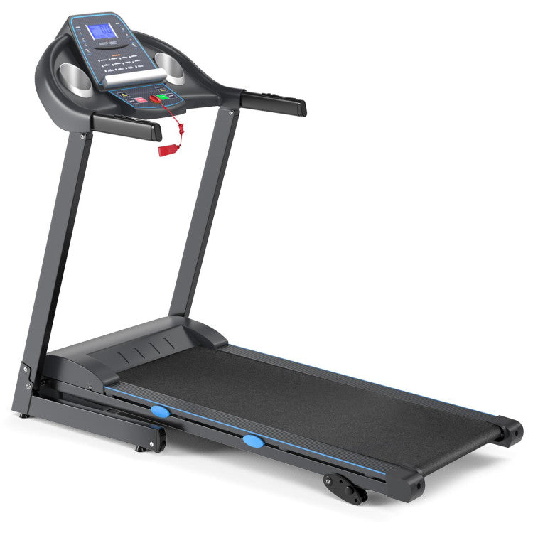 2.25 HP Folding Electric Motorized Power Treadmill with Backlit LCD Display