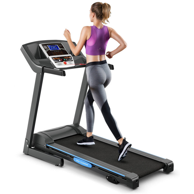 2.25 HP Folding Electric Motorized Power Treadmill with LCD Display