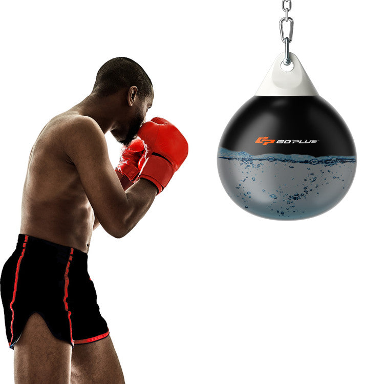 21 Inch Water Punching Bag with Adjustable Metal Chain and Accessories