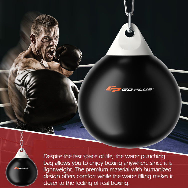 21 Inch Water Punching Bag with Adjustable Metal Chain and Accessories