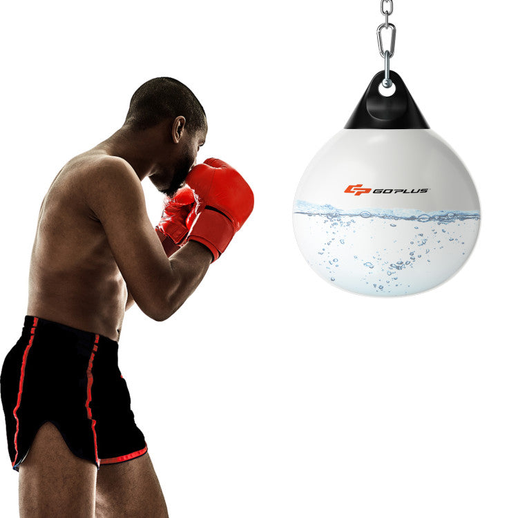 21 Inch Water Punching Bag with Adjustable Metal Chain and Accessories