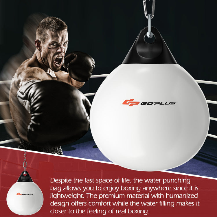 21 Inch Water Punching Bag with Adjustable Metal Chain and Accessories