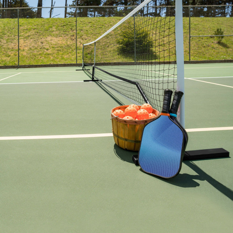 22 Feet Portable Pickleball Net Set with Carry Bag for Indoor Outdoor