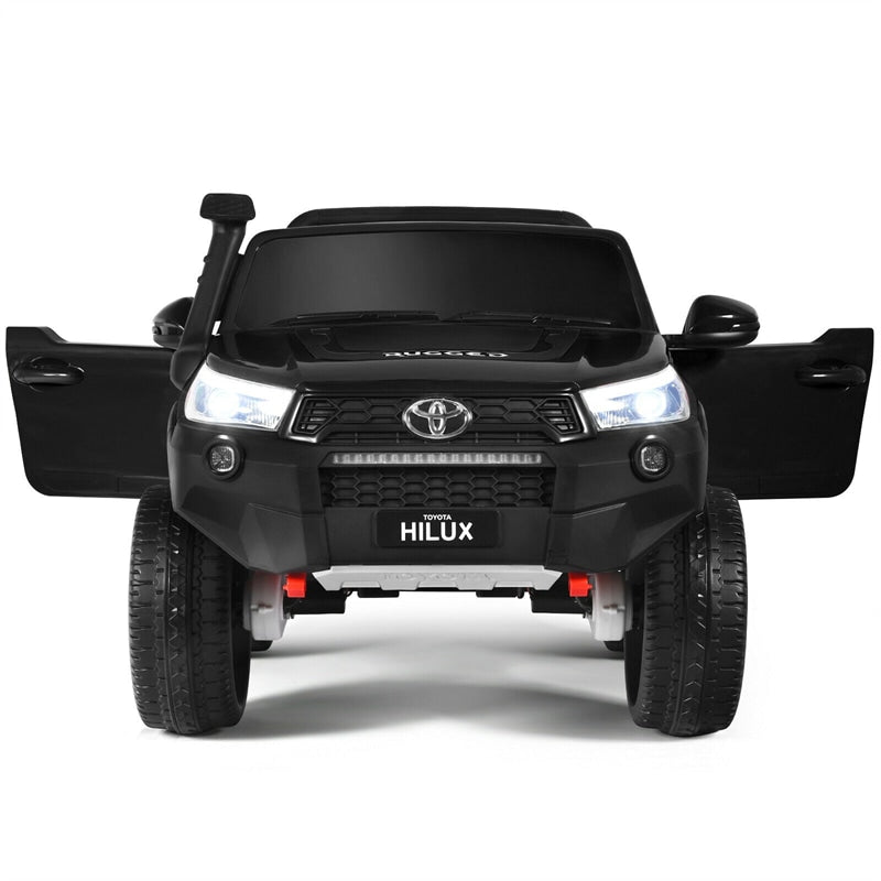 2x12V Toyota Hilux Kids Ride On Truck Car 2-Seater 4WD Car with Remote Control