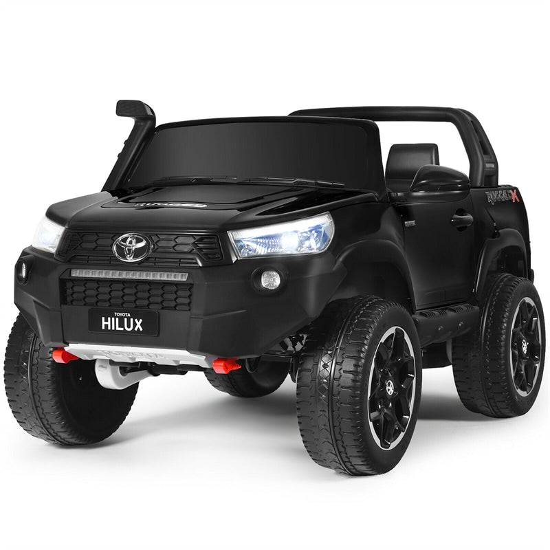 2x12V Toyota Hilux Kids Ride On Truck Car 2-Seater 4WD Car with Remote Control