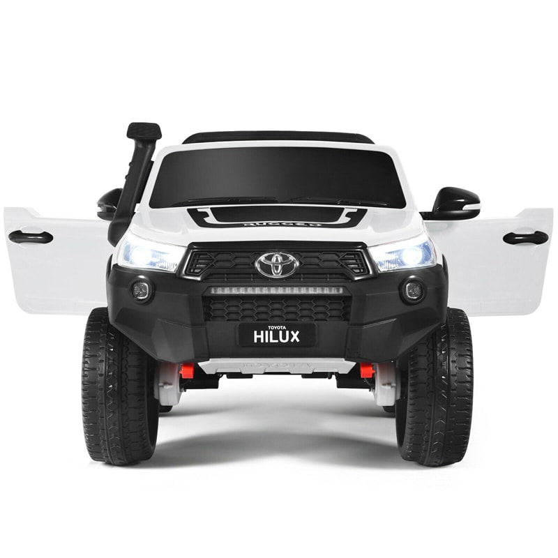 2x12V Toyota Hilux Kids Ride On Truck Car 2-Seater 4WD Car with Remote Control