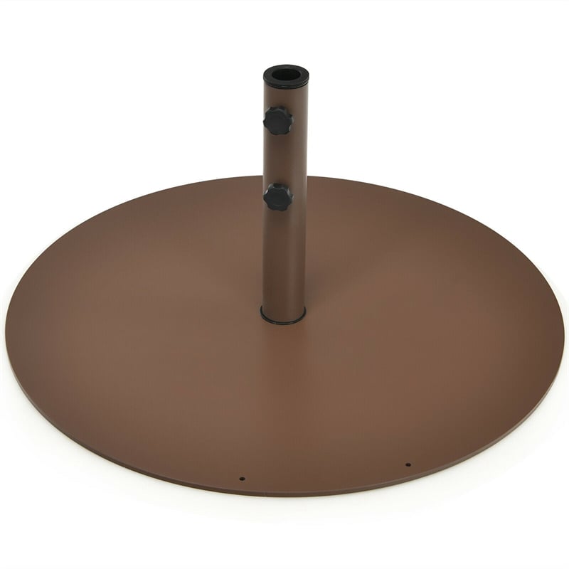 29.5 Inches Round Outdoorr Steel Market Umbrella Base Stand