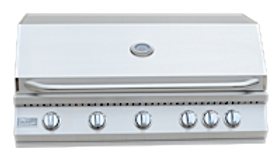 Kokomo 40” Built in Gas Grill (5 Burner/Back Burner) - ElitePlayPro