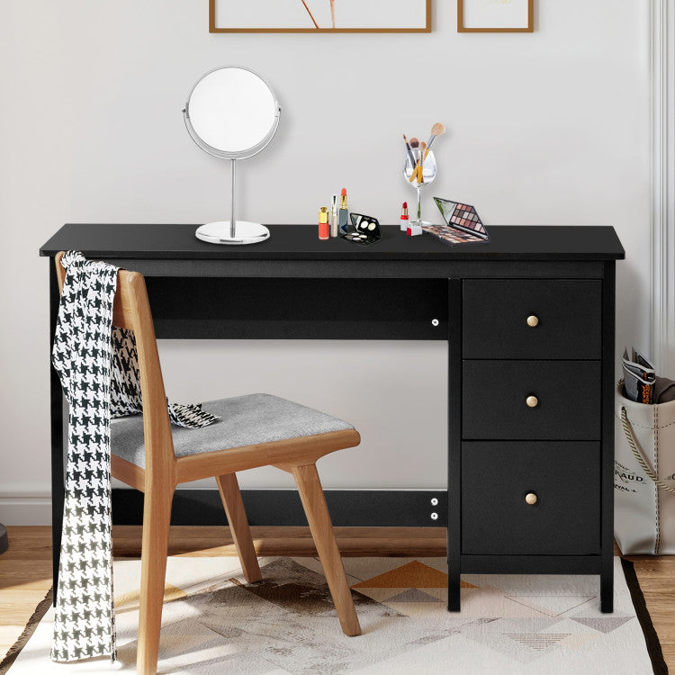 3-Drawer Computer Study Desk for Home and Office