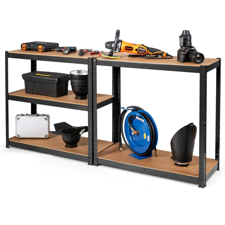 30 x 60 Inch 5 Level Garage Tool Storage Shelf with Adjustable Shelves