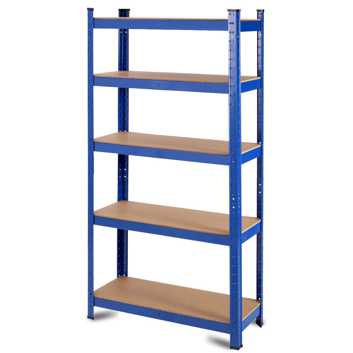 30 x 60 Inch 5 Level Garage Tool Storage Shelf with Adjustable Shelves