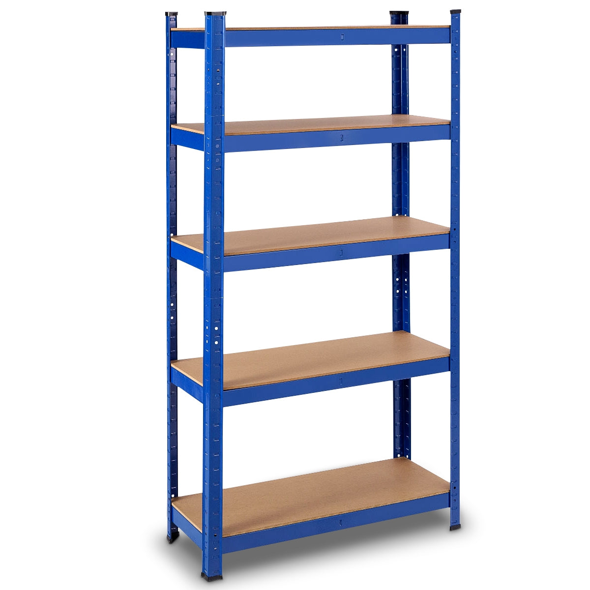 30 x 60 Inch 5 Level Garage Tool Storage Shelf with Adjustable Shelves