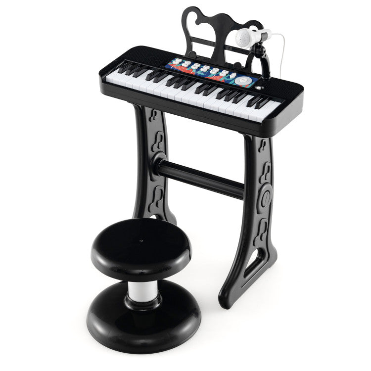 37-Key Kids Toy Keyboard Piano with Microphone for 3+ Kids