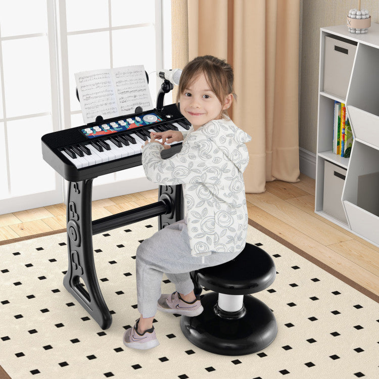 37-Key Kids Toy Keyboard Piano with Microphone for 3+ Kids