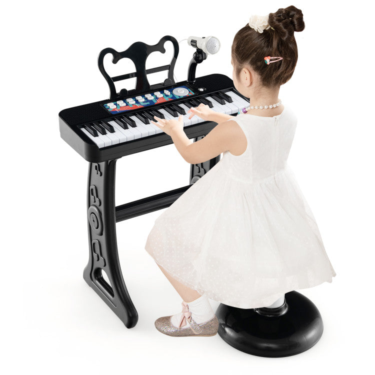 37-Key Kids Toy Keyboard Piano with Microphone for 3+ Kids