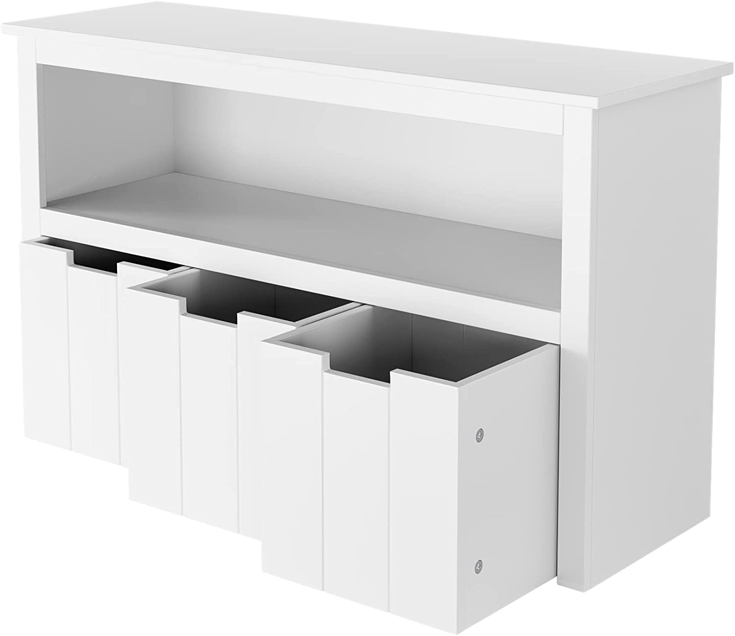 Slide-Out Drawers Kids Toy Storage Cabinet for Bedroom