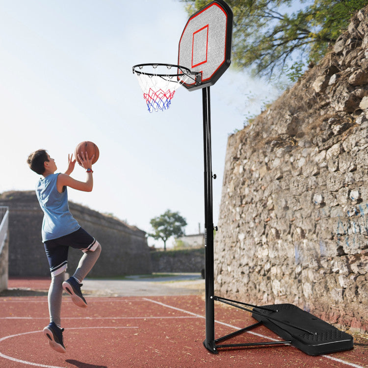 43 Inch Height Adjustable Basketball Hoop for Indoor and Outdoor