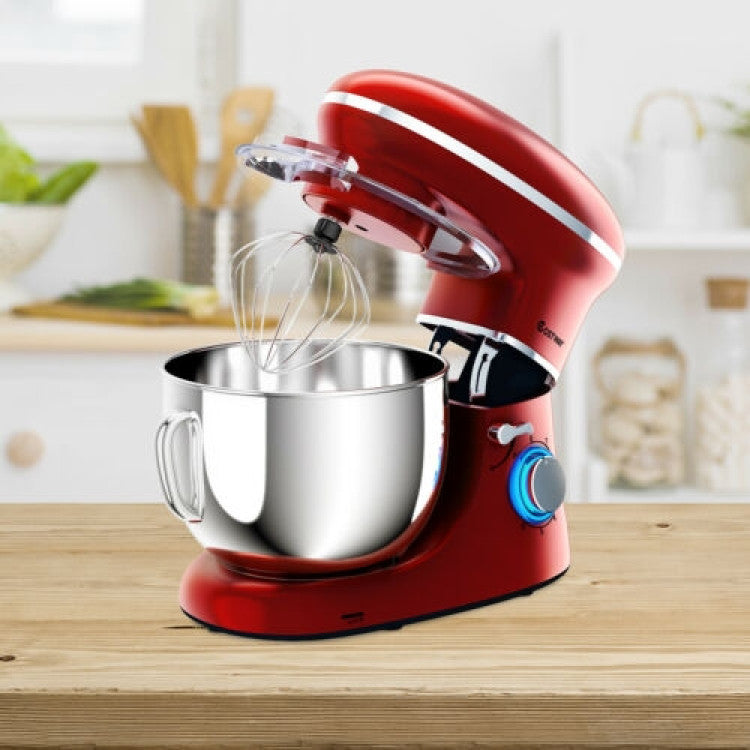 660 W 6.3 Qt Tilt-Head Food Stand Mixer with 6-Speed Control