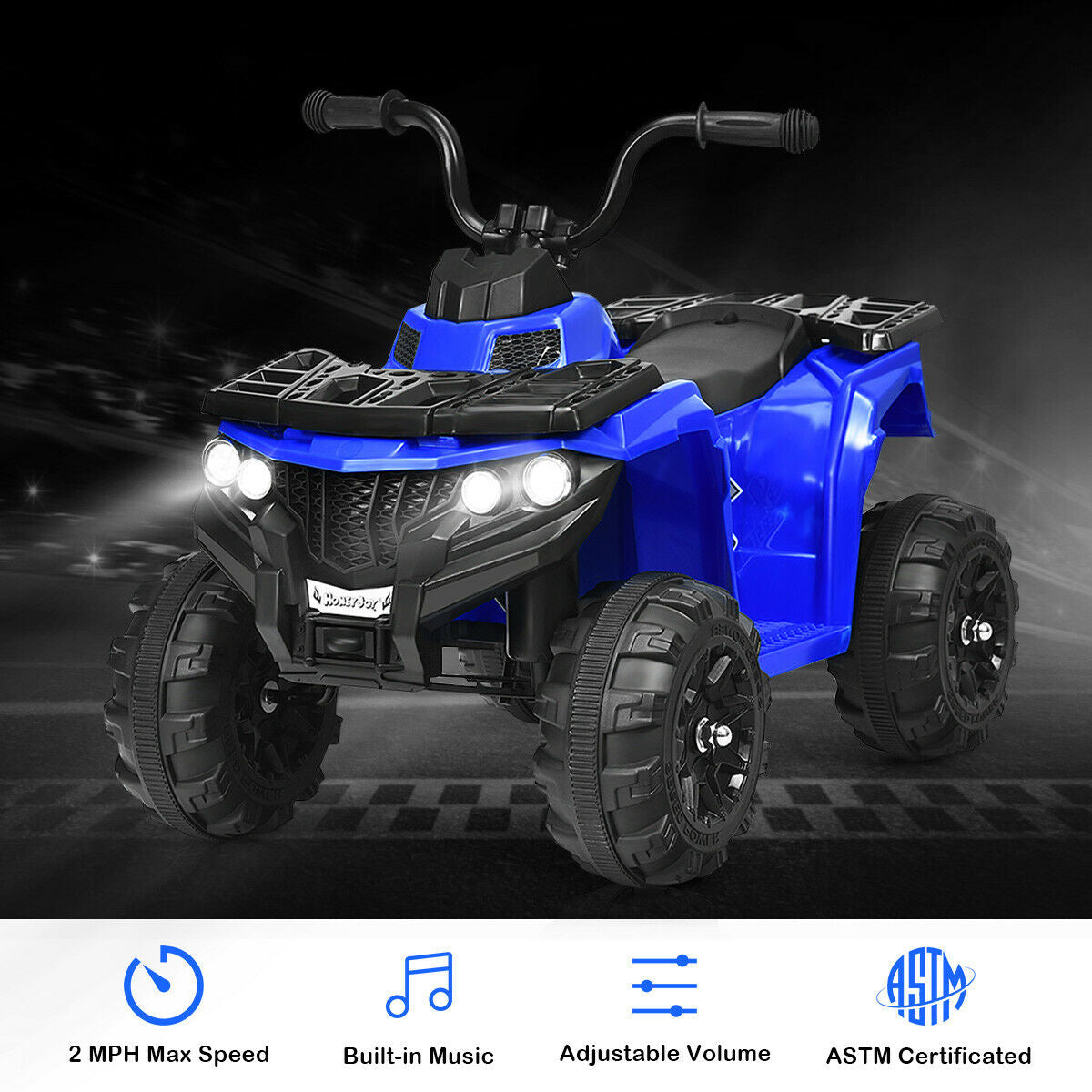 6V Battery Powered Kids Electric Ride on Car ATV