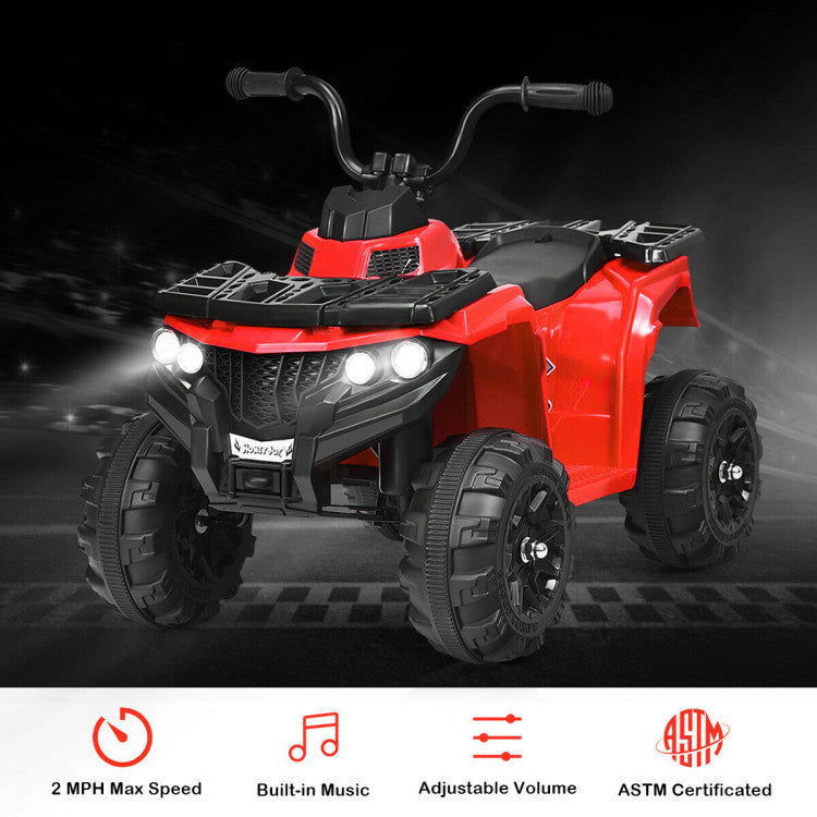 6V Battery Powered Kids Electric Ride on Car ATV