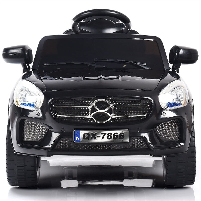 Kids Ride On Car 6V Battery Powered Electric Vehicle with Remote Control & LED Lights MP3